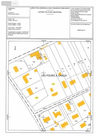 Maison à vendre à Mehun-sur-Yèvre dans le Cher (18500), ref : 142572M