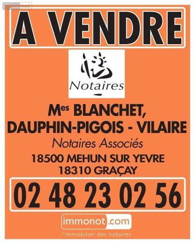 Maison à vendre à Mehun-sur-Yèvre dans le Cher (18500), ref : 142572M