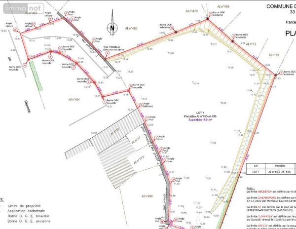 Terrain à Batir à vendre à Dol-de-Bretagne en Ille-et-Vilaine (35120), ref : 35130-1087037