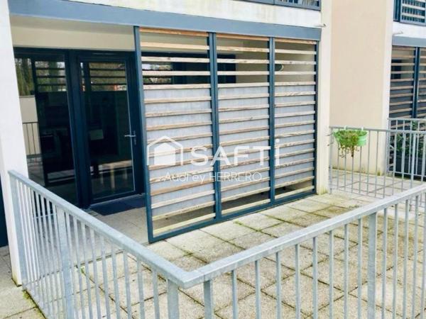T2 meublé en RDC + de 45m² - Loggia - Terrasse - Toulouse Nord