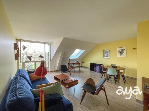 Nantes centre – 5ᵉ étage avec vue exceptionnelle sur le Château des Ducs de Bretagne