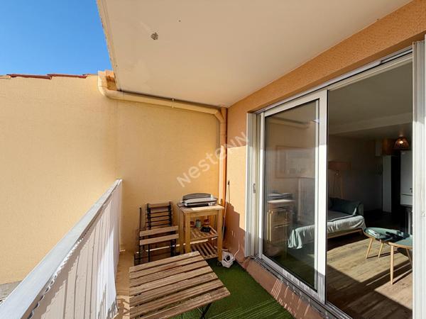 Carqueiranne - Appartement de type 2 - Terrasse vue mer