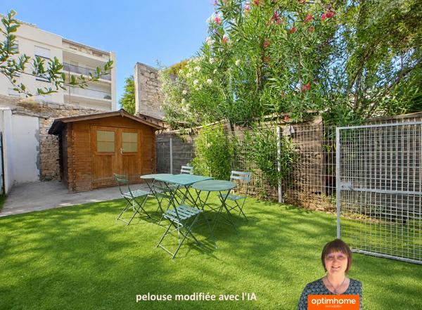 Appartement à vendre 1 pièce avec jardin NIMES (30) Jean-Jaurès