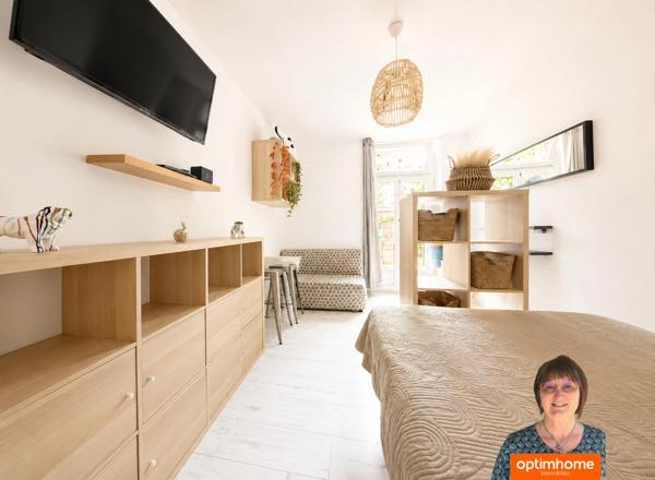Appartement à vendre 1 pièce avec jardin NIMES (30) Jean-Jaurès