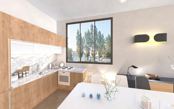 Appartement Antony 2 pièce(s) 53.56 m2