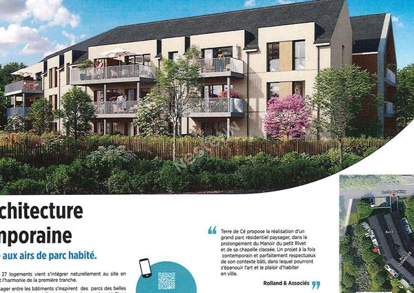 Appartement T2 neuf livré en juin 2026 au coeur des Ponts de Cé - Proche toutes commodités à pieds