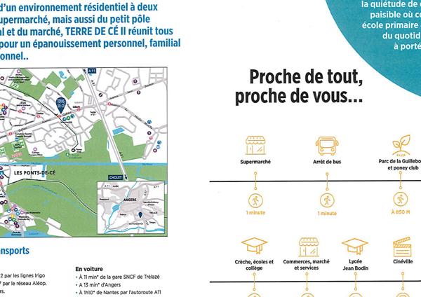 Appartement T2 neuf livré en juin 2026 au coeur des Ponts de Cé - Proche toutes commodités à pieds