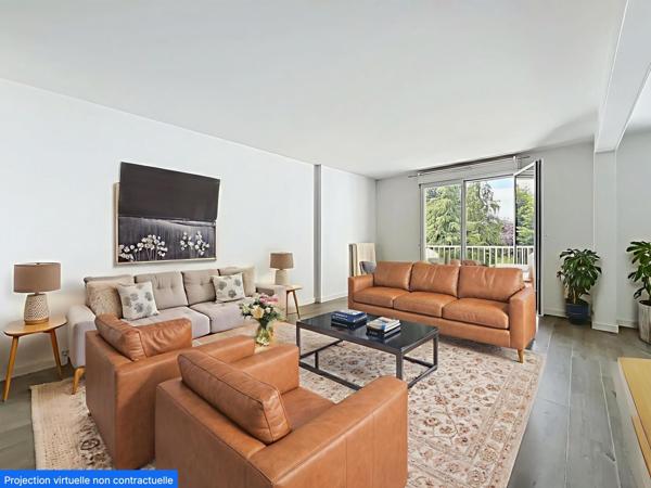 CHATOU APPARTEMENT 85M2 2CH  BALCON CAVE PARKING