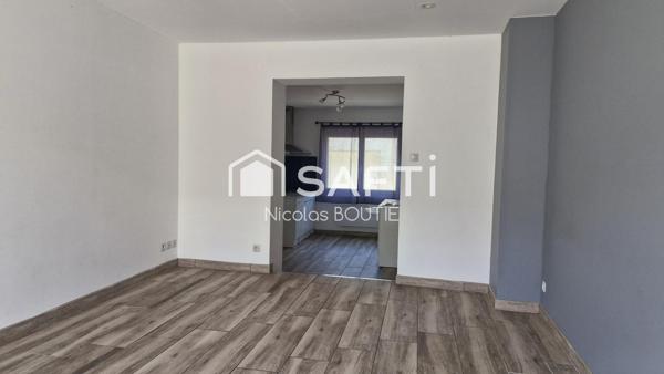Maison de village traversante de 60 m²