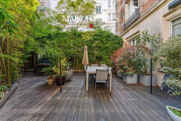 Parc Monceau – Appartement de 212m² avec un grand jardin terrasse