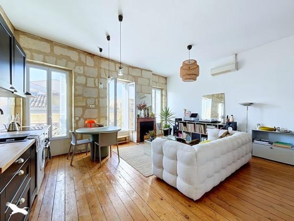 Appartement 317 000 € Bordeaux 3 p 60 m² DPE E