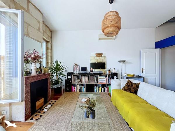 Appartement 317 000 € Bordeaux 3 p 60 m² DPE E