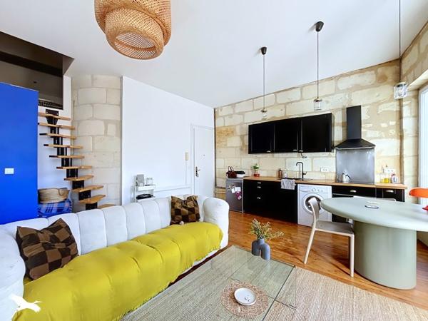 Appartement 317 000 € Bordeaux 3 p 60 m² DPE E
