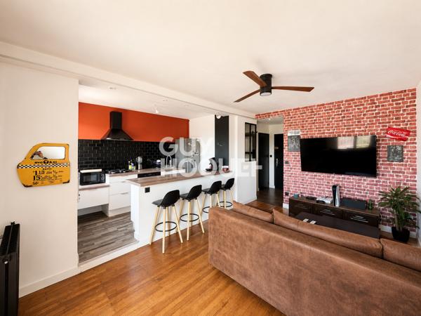Appartement 2 pièces de 42 m²