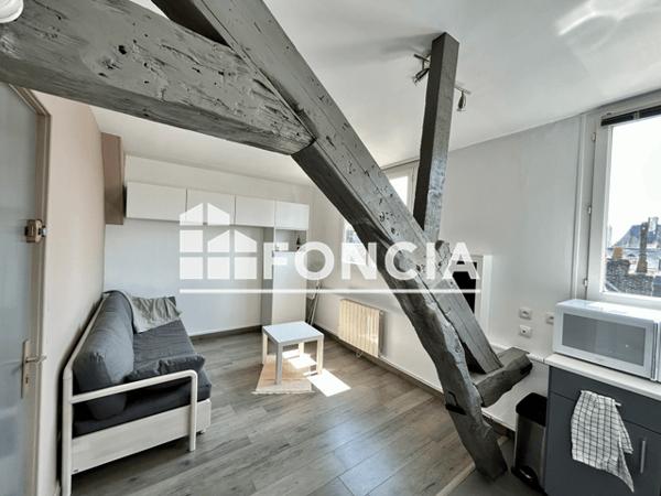 Location Studio meublé 17.42 m² - 12 RUE SAINT NICOLAS Rouen 76000