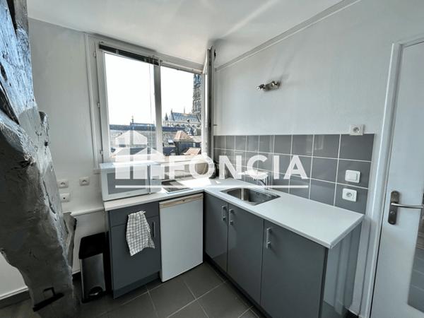 Location Studio meublé 17.42 m² - 12 RUE SAINT NICOLAS Rouen 76000