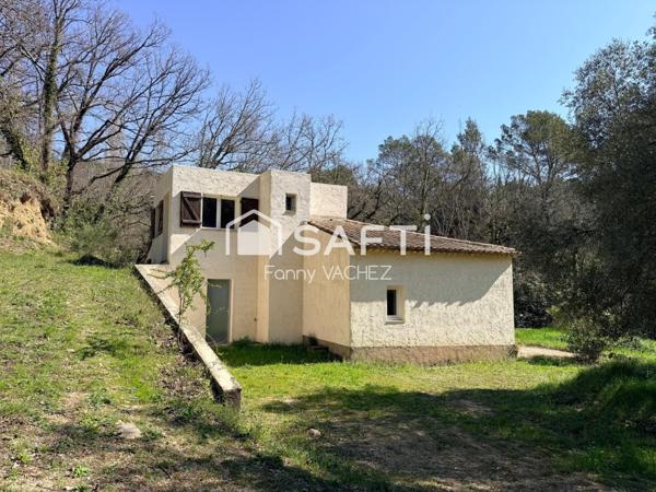 Propriété avec deux habitations, piscine et cadre naturel à Fayence