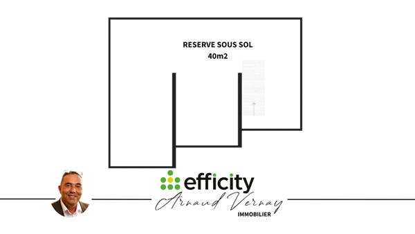 Local Commercial 2 pièces - 57 m² Exclusivité efficity