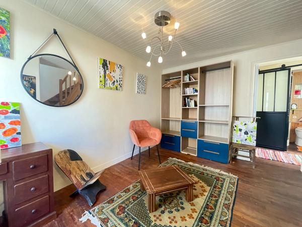 Location meublée: Concarneau, centre ville maison, 2 chambres, 1 bureau