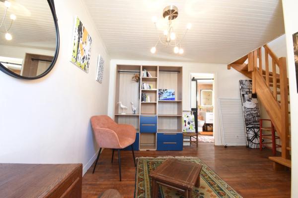 Location meublée: Concarneau, centre ville maison, 2 chambres, 1 bureau