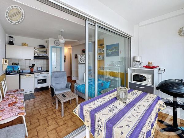 Appartement Studio Cabine à vendre  2 pièces - 23,15 m2 LE BARCARES - 66