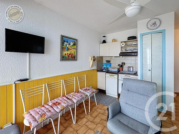 Appartement Studio Cabine à vendre  2 pièces - 23,15 m2 LE BARCARES - 66
