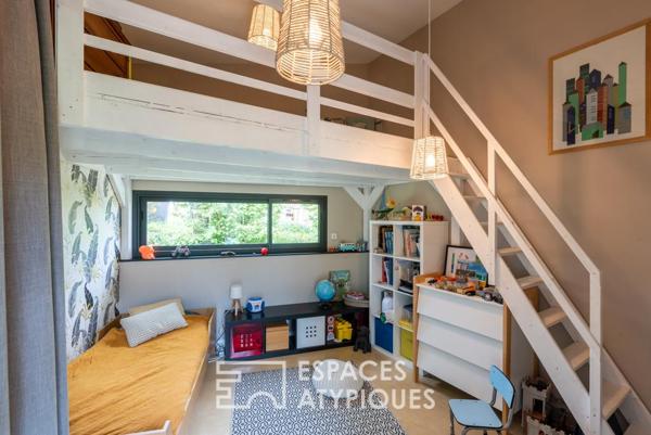 Originale villa d’architecte aux volumes singuliers