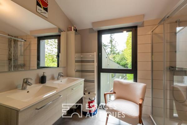 Originale villa d’architecte aux volumes singuliers