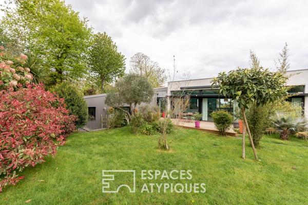 Originale villa d’architecte aux volumes singuliers