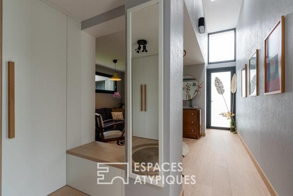 Originale villa d’architecte aux volumes singuliers