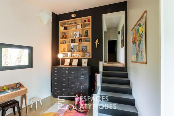 Originale villa d’architecte aux volumes singuliers