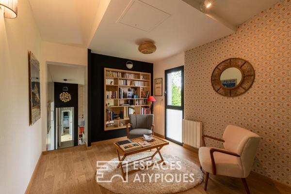 Originale villa d’architecte aux volumes singuliers