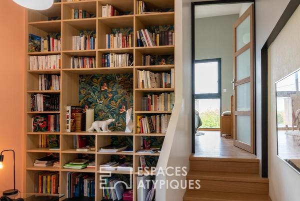 Originale villa d’architecte aux volumes singuliers
