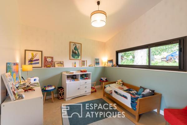 Originale villa d’architecte aux volumes singuliers