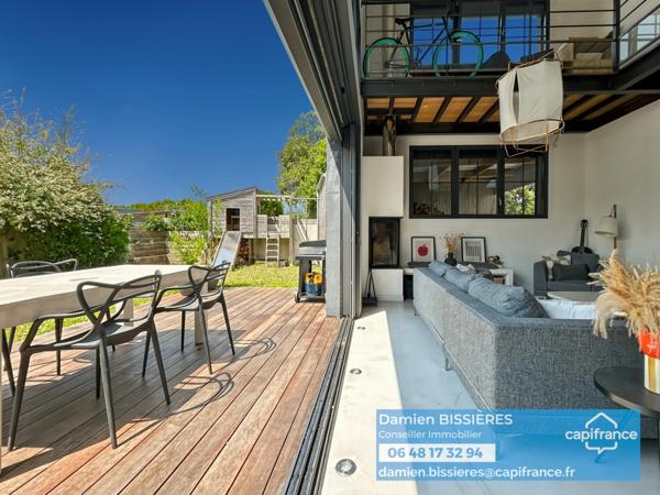 Maison d'architecte aux volumes exceptionnels, proche du bourg de Vertou - 4 chambres - Exclusivité