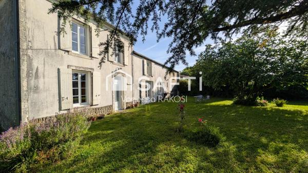 LES EGLISES D'ARGENTEUIL MAISON DE 5 PIECES 3 CHAMBRES GARAGE JARDIN