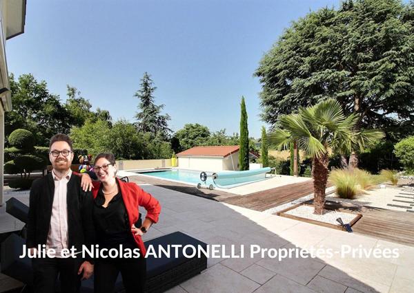 Unieux 42240 EXCLUSIVITE villa 170m² 5 chambres sur 1300m² de terrain avec piscine