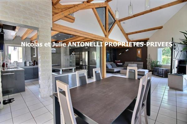 Unieux 42240 EXCLUSIVITE villa 170m² 5 chambres sur 1300m² de terrain avec piscine