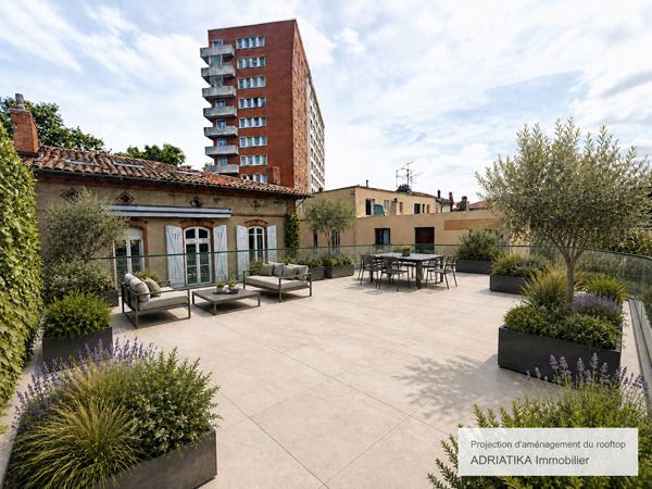 TOULOUSE - LES CHALETS - IMMEUBLE DE 242,10 M² DE BUREAUX AVEC ROOFTOP. DE 93,40 M² , Toulouse