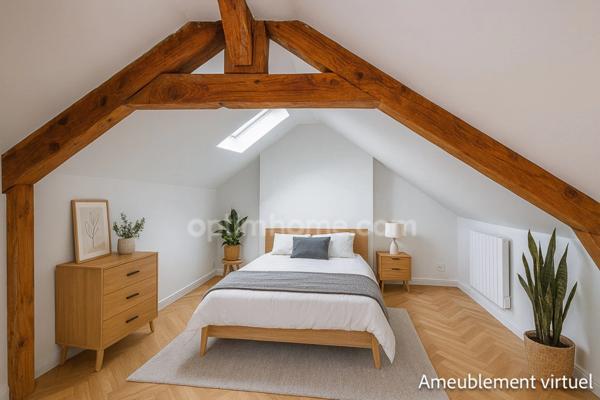 Périphérie immédiate de Honfleur - Maison de ville - 82 m2 au sol - 2 chambres - Stationnement gratuit à proximité -