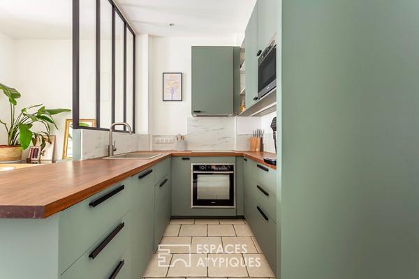 Duplex rénové en dernier étage et balcon