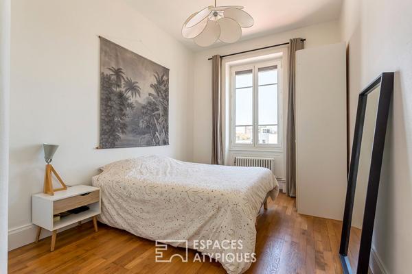Duplex rénové en dernier étage et balcon