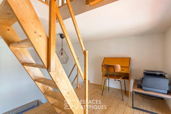 Duplex rénové en dernier étage et balcon