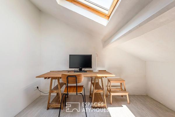 Duplex rénové en dernier étage et balcon