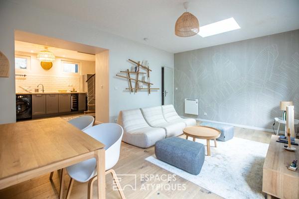 Appartement de caractère avec jardin aux Chartrons