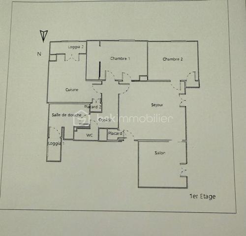 Appartement de 64 m²