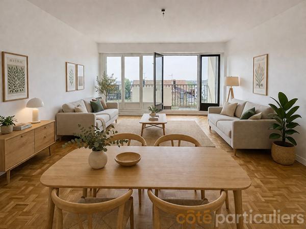 Vente Appartement84,67 m² - 4 Pièces - SAINT MAUR DES FOSSES (94100)