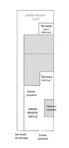 HAUT DE VILLA + JARDIN + TERRASSE