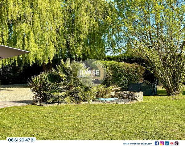 Allériot (71380) MAISON 130 m² | 3 CH | 1714 m² | PISCINE | GARAGE