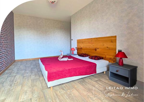 Busque (81300) corps de ferme rénové sur plus d’un hectare clos